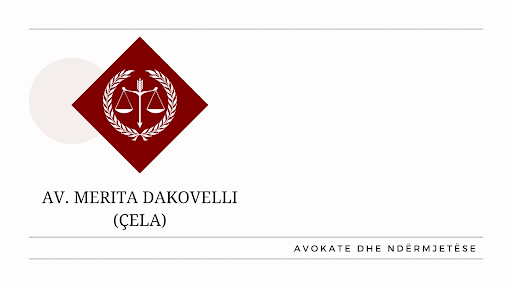 Avokate dhe Ndërmjetëse Merita Dakovelli (Çela) - Avokat ne Durres